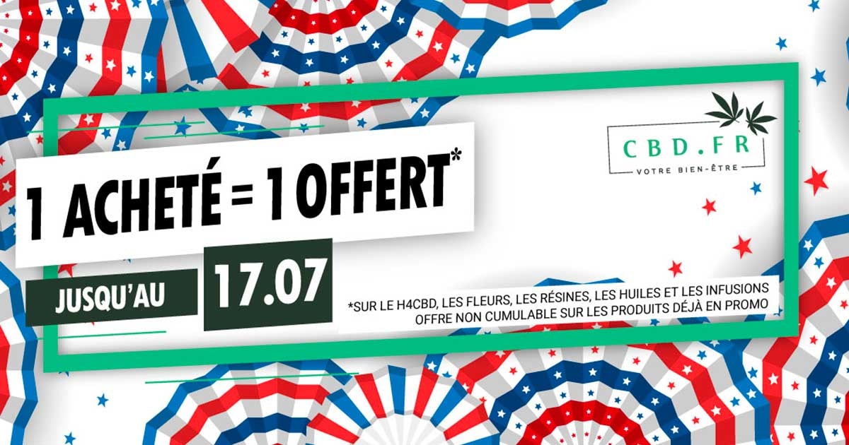 CBD.fr предлагает большие скидки к Национальному дню Франции
