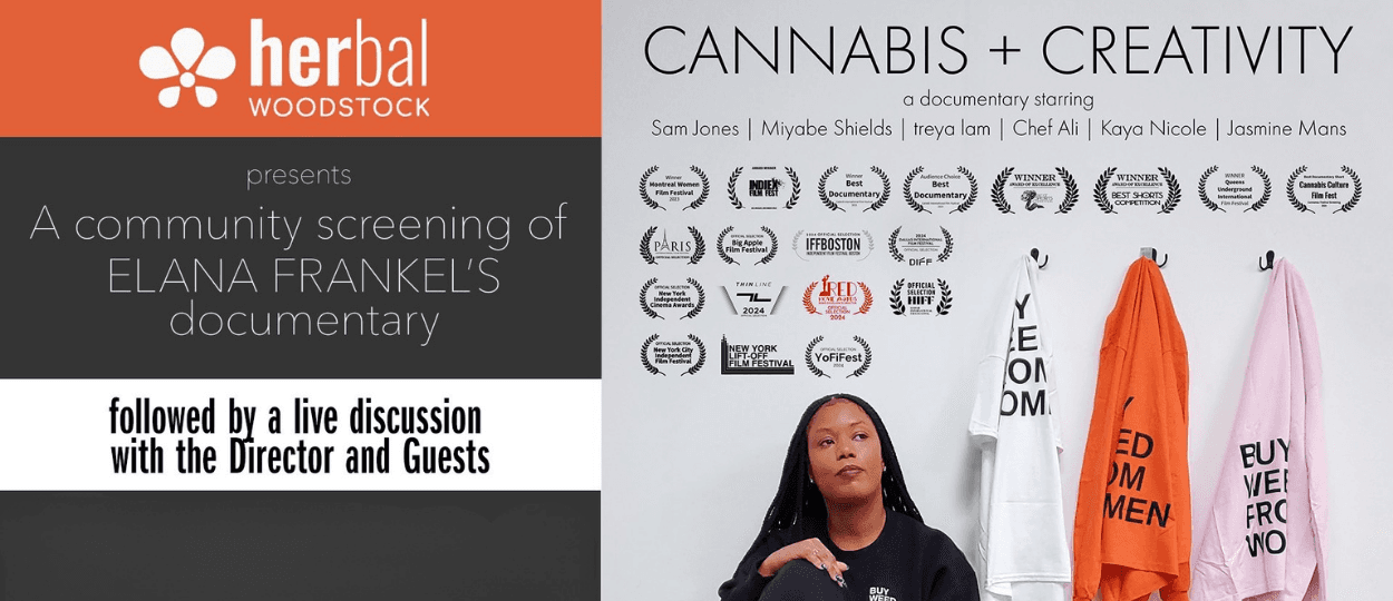 Woodstock ospita la proiezione del documentario sulla cannabis che celebra la creatività