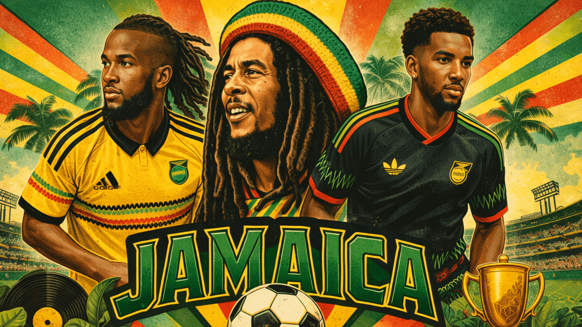 Jamaica Unveils Bob Marley-Inspired Jerseys for 2026 FIFA World Cup