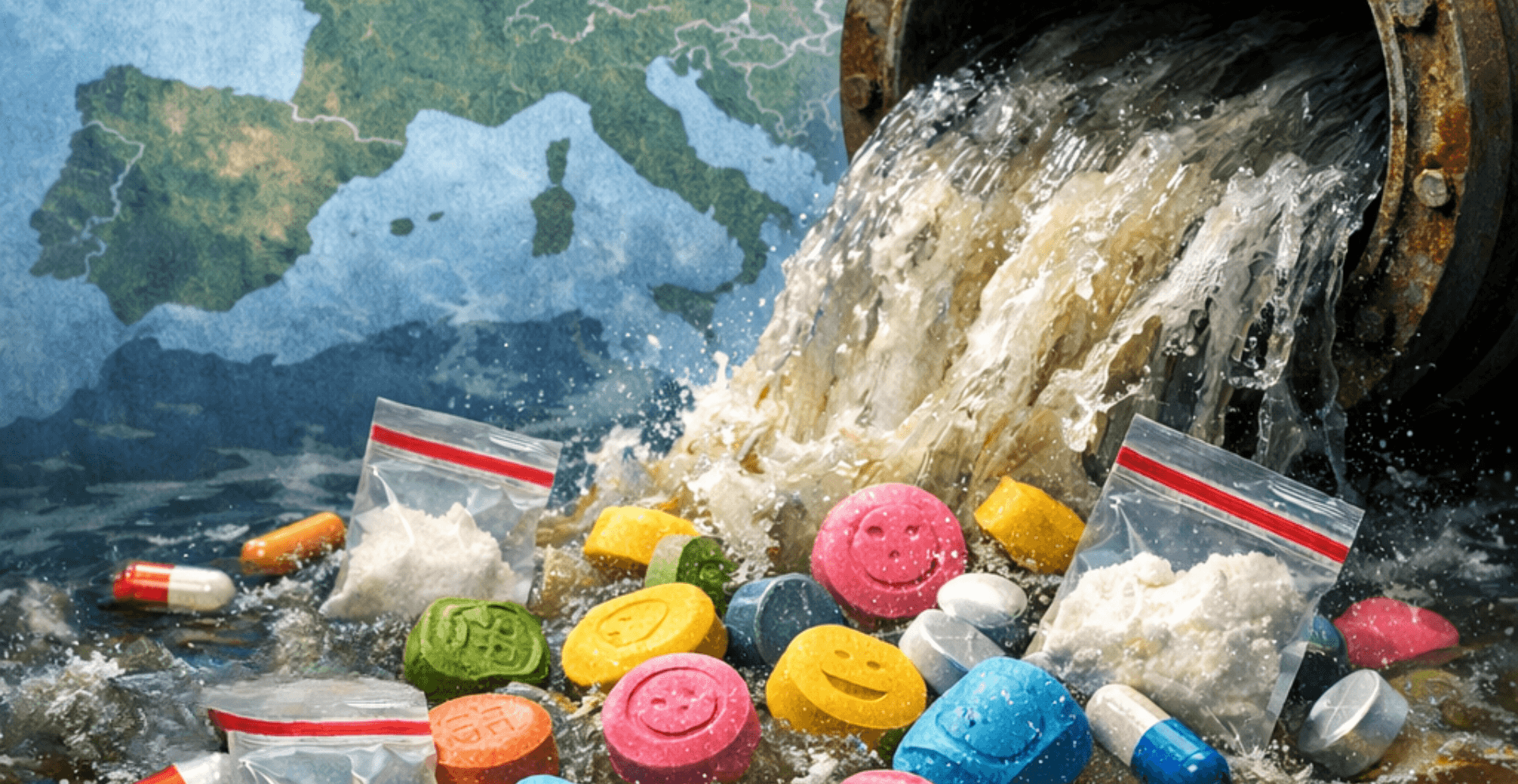 EU Wastewater Study Reveals Rising Cocaine and Ketamine Use Across Europe