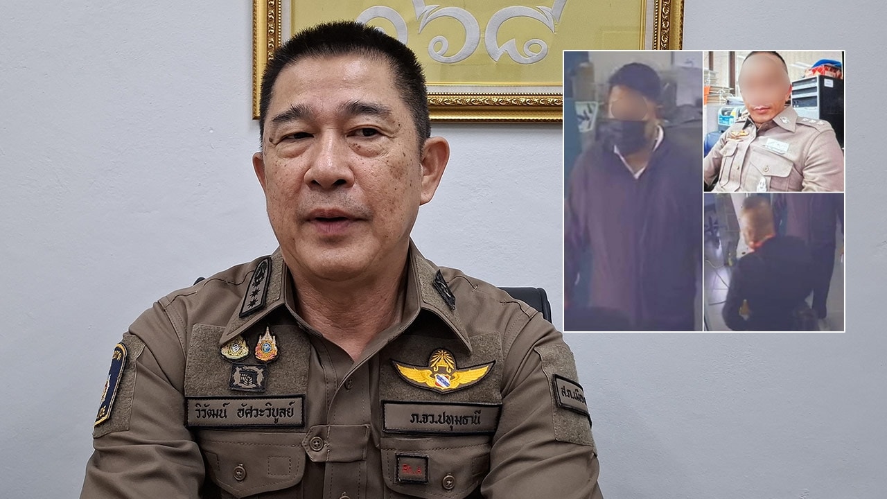 เจ้าหน้าที่ไทยสอบสวนแก๊งอาวุธปลอมเป็นตำรวจในเหตุปล้นกัญชา