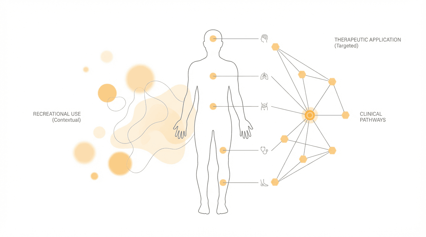 Recreational vs Therapeutic use