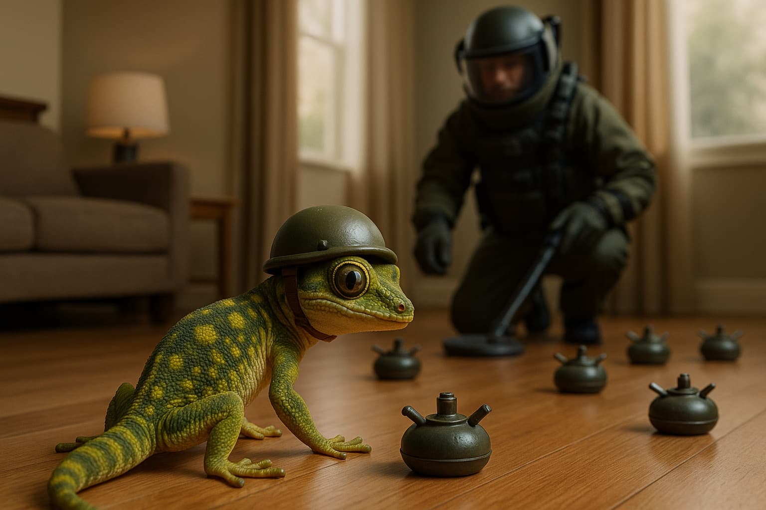 Geckos - Cute, but Their Messes at Home are Annoying