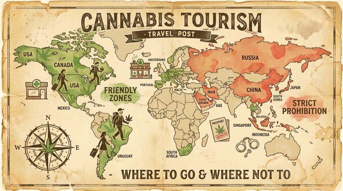 Cannabis Tourism: Why Some Nations Buy Freely and Others Won't Even Walk In