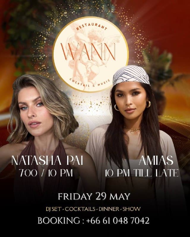 Friday Nights Come Alive at Wann Restaurant with Natasha Pai and Amias
