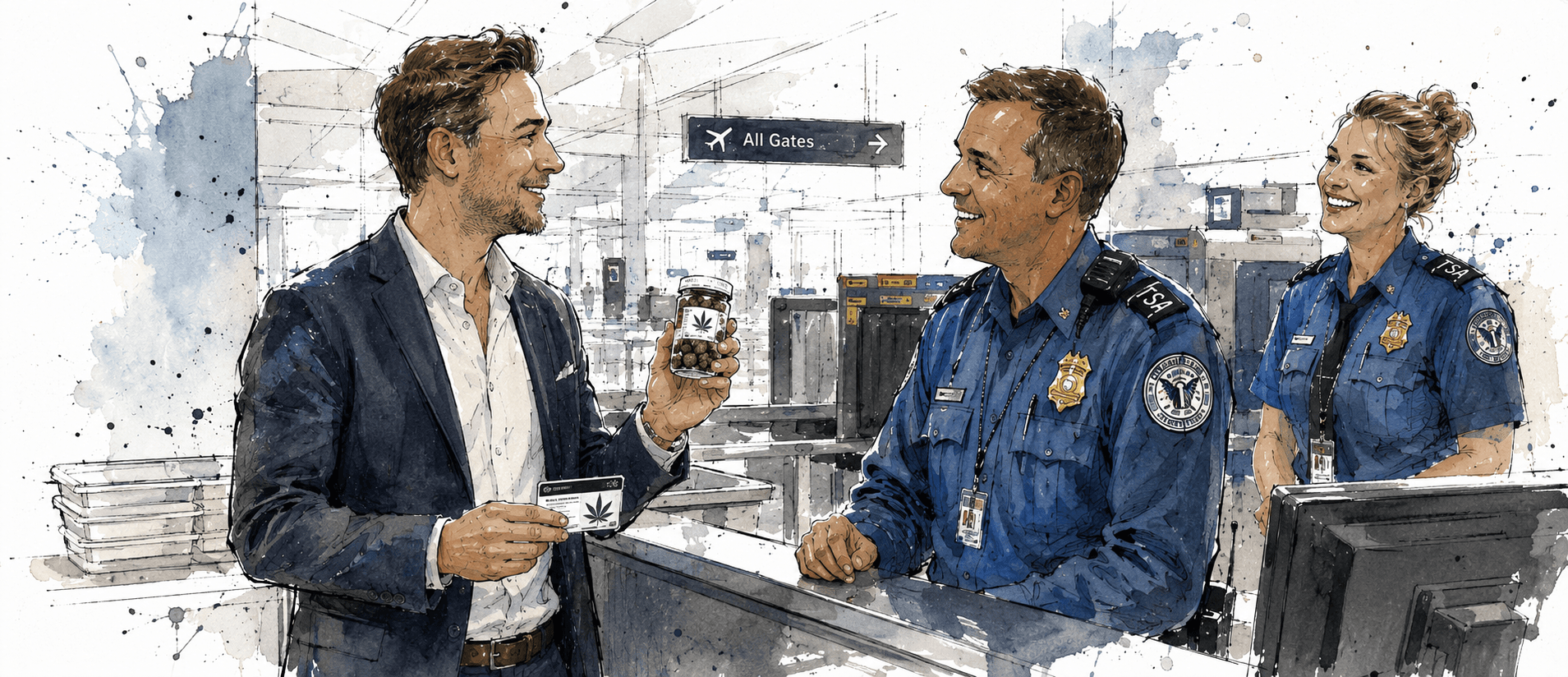TSA Updates Policy to Allow Medical Cannabis on Flights Without Clear Guidelines