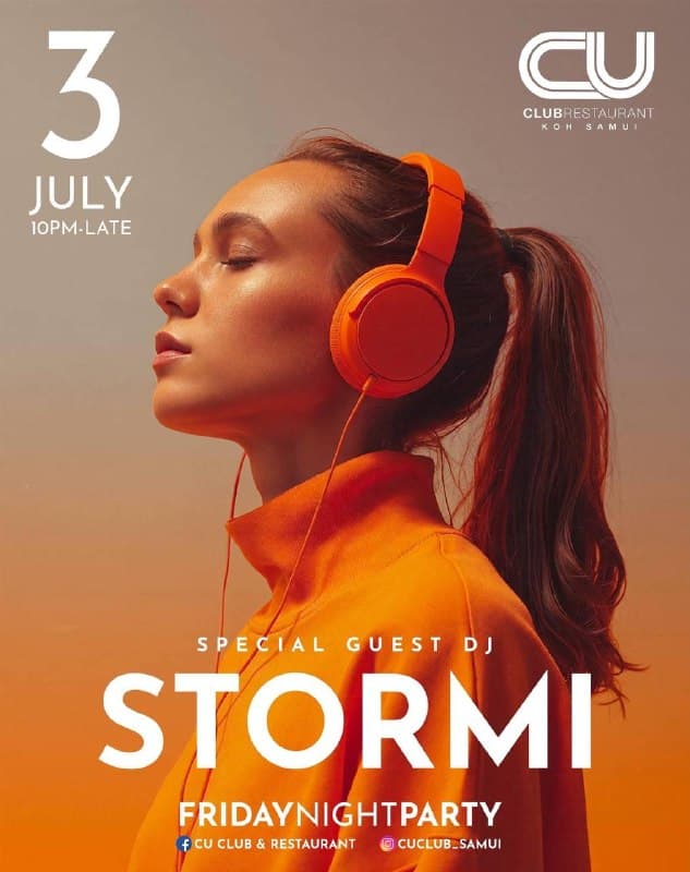 DJ Stormi Brings Electronic Beats to CU Club This Friday Night