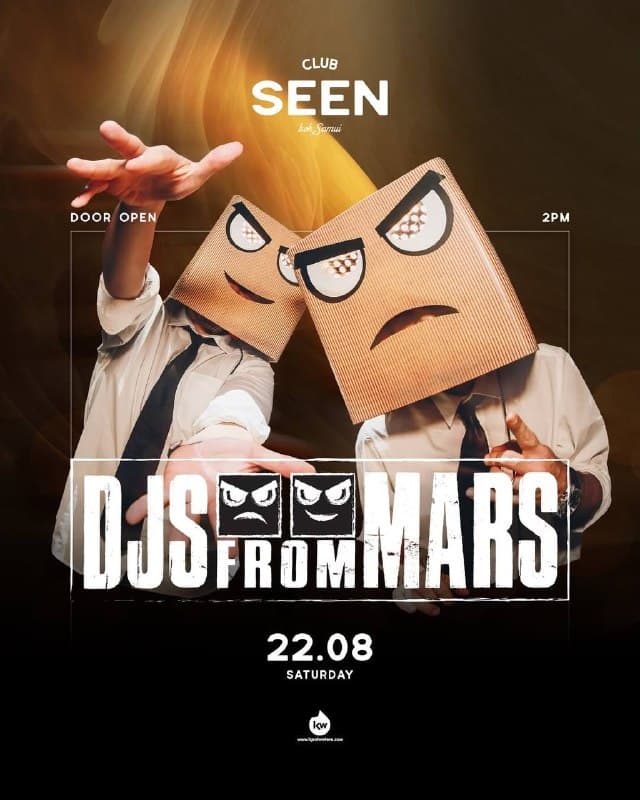 DJs from Mars Bring High-Energy Mashups to CLUB SEEN
