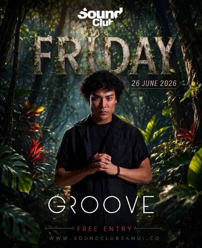Sound Club Samui Hosts Free Jungle Vibes Night with GROOVE