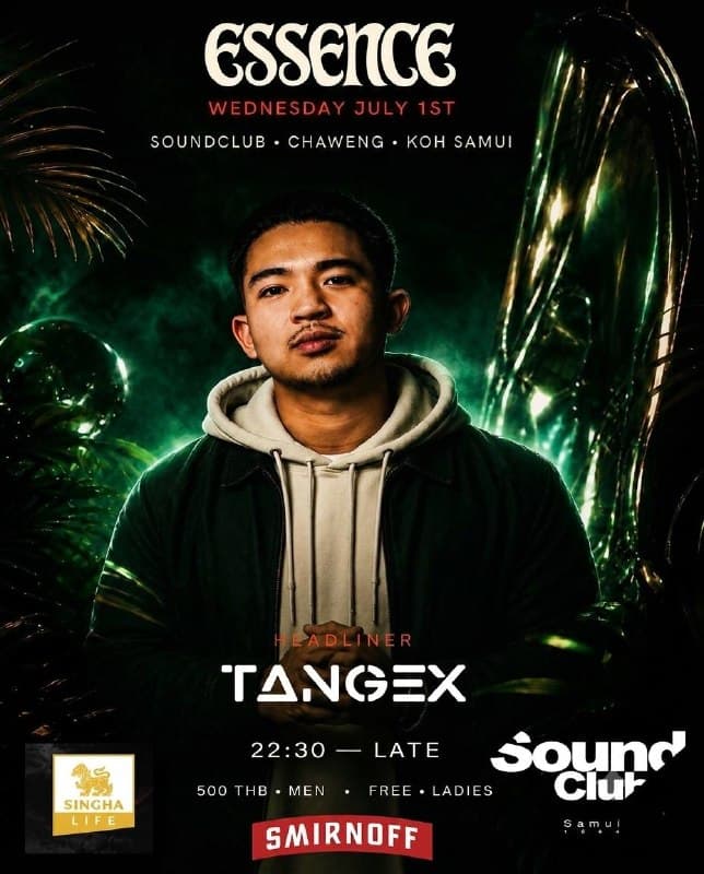 Midweek Electronic Beats with TANGEX at Sound Club Chaweng