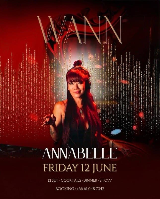 Annabelle Spins at Wann Restaurant for Friday Night Vibes