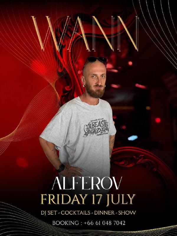Alferov Spins Exclusive DJ Set with Fusion Dining on Koh Samui