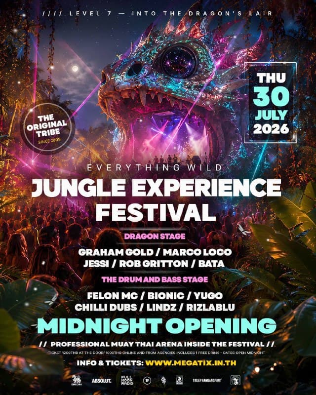 Jungle Experience Festival Brings Music and Muay Thai to Koh Samui
