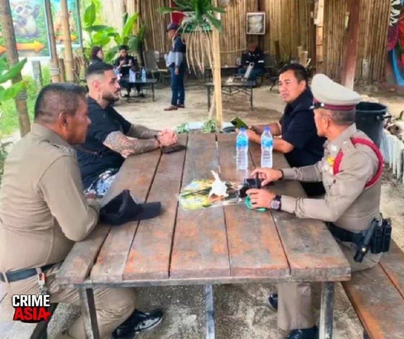 Israeli Visitor Questioned Over Threats to Samui Business Owner