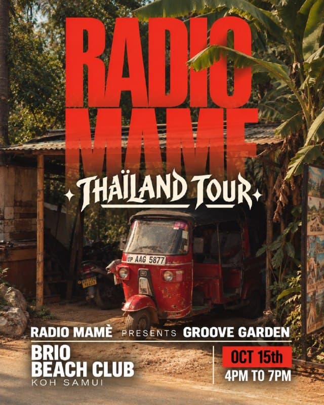 Radio Mamè Hosts Groove Garden Session at Brio Beach Club